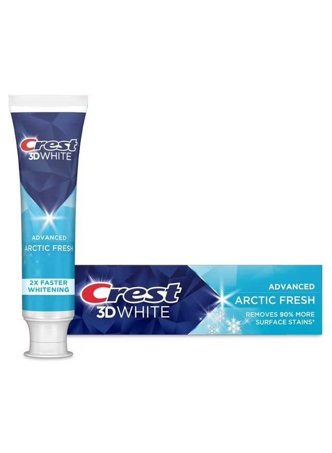 كرست معجون أسنان 3D White Advanced Teeth Whitening، Arctic Fresh، 2.4 أونصة - Image 1