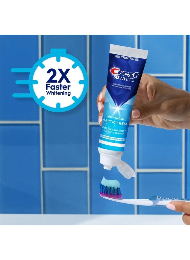 كرست معجون أسنان 3D White Advanced Teeth Whitening، Arctic Fresh، 2.4 أونصة - Image 5