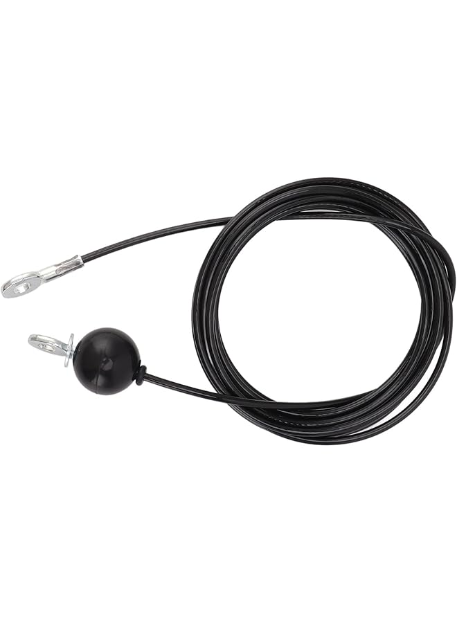 Jiawu Fitness Pulley Cable High Tension Resistant Steel Wire Rope Gym Replacement Cable Adjustable Length for Homes (5m/16.4ft) - Image 2