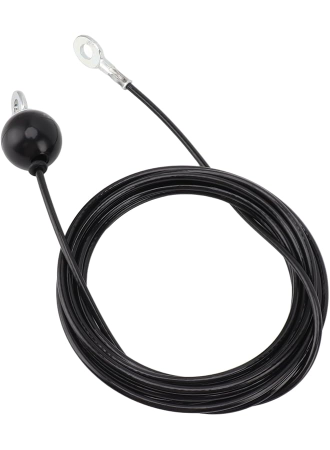 Jiawu Fitness Pulley Cable High Tension Resistant Steel Wire Rope Gym Replacement Cable Adjustable Length for Homes (5m/16.4ft) - Image 1