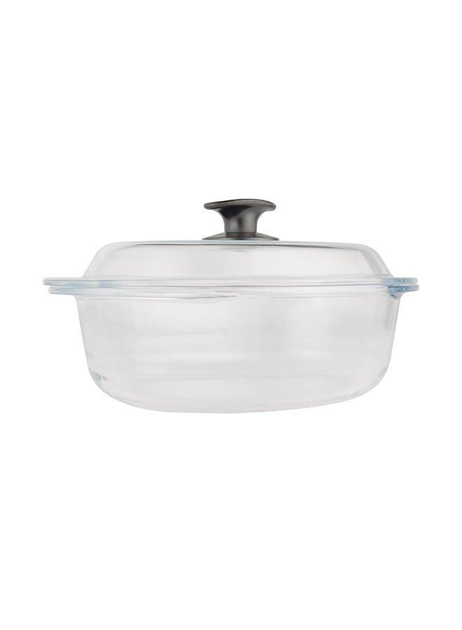 DELCASA طاجن خبز بيضاوي مع غطاء سعة 3500 مل DC2278 - Image 2