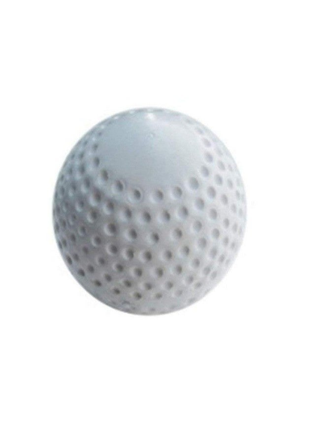 Port Port PVC Hockey Ball (White) Standard Size - Image 1