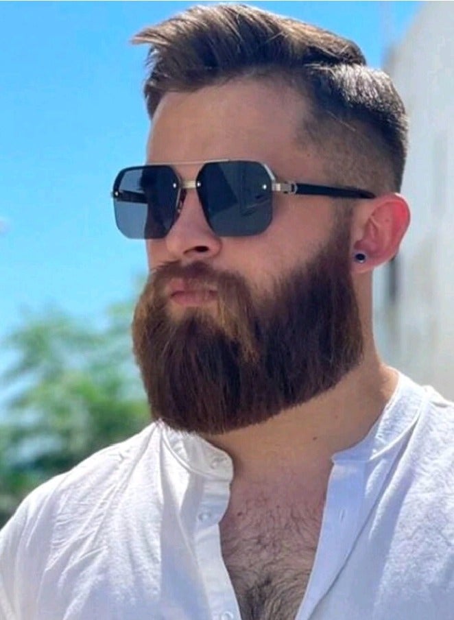 ديلز بيك نظارة شمسية رجالية عصرية وأنيقة - Image 1