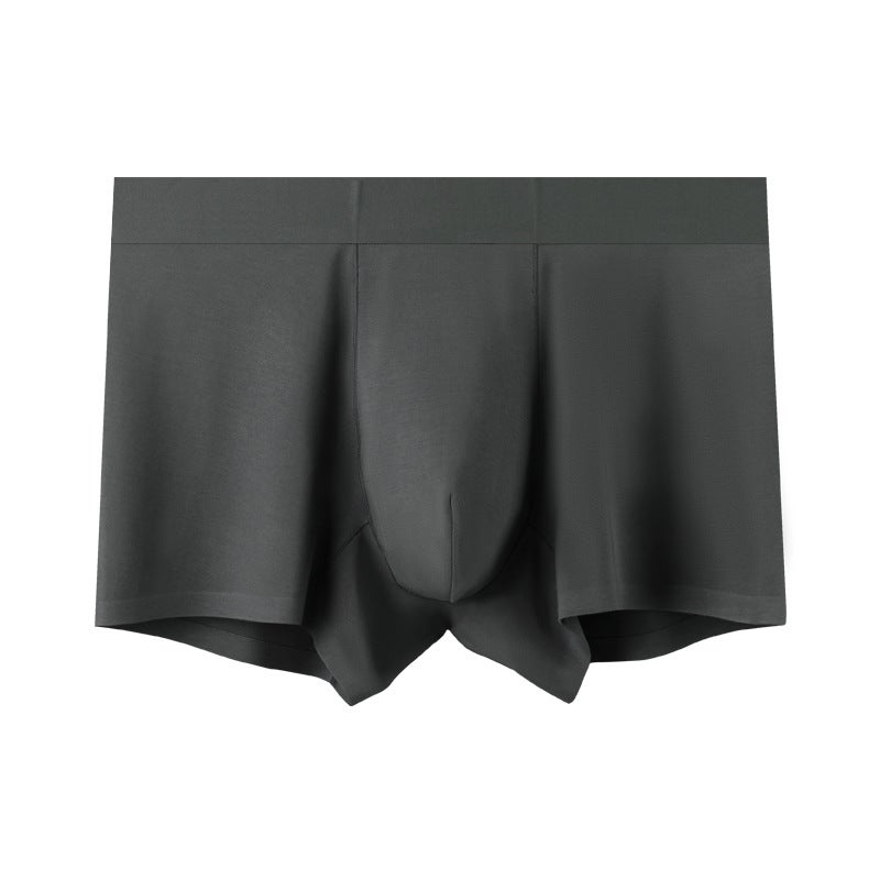 120pcs Modal Mens Boxers 5A Factory High-End Silver Fiber Seamless Underwear 9980-dark gray  - Image 1
