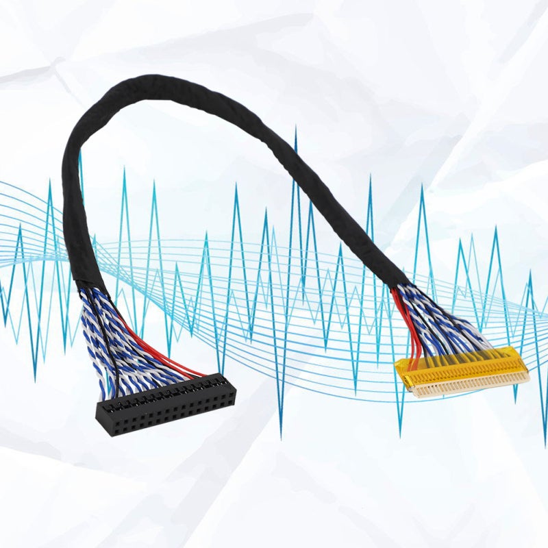 Lvds Cable 30Pin 2 Channel 8-Bit Pc Material - Strong Durable Stable Performance Lcd Repair Cable for 17Inch 19Inch Lcd Panels Maintenance Repair Shops - Image 5