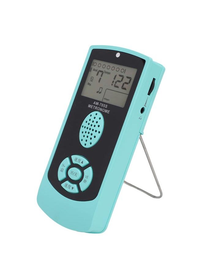 Digital Metronome High Accuracy Universal Vocal Counting Metronome with LED Indicator