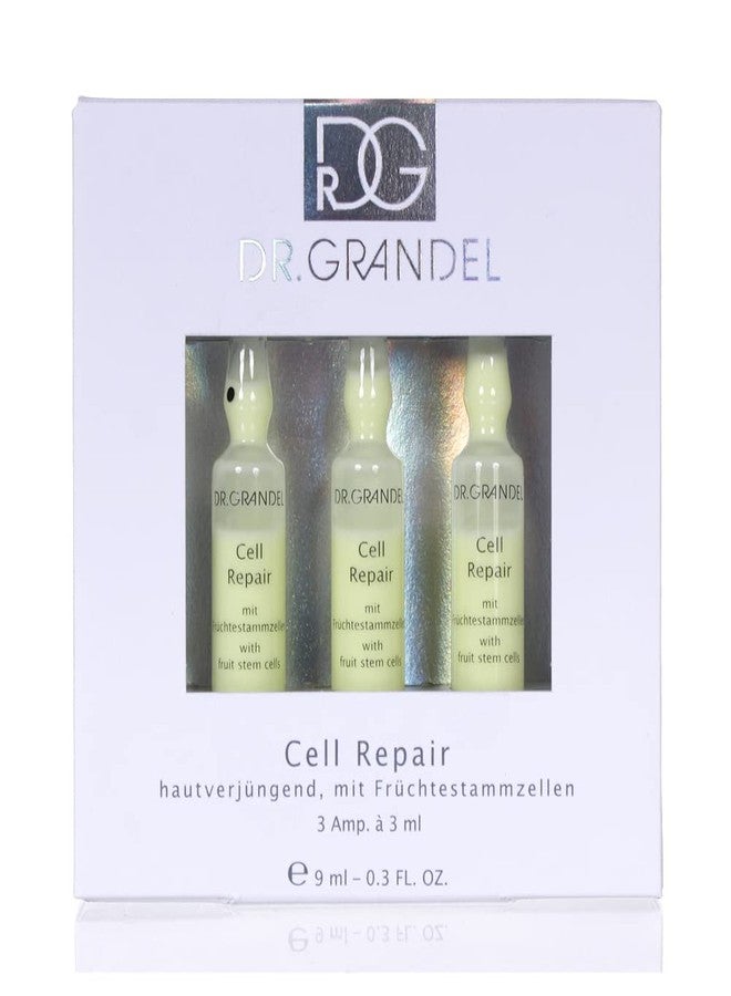 Dr.Grandel Dr. Grandel Cell Repair 3 Ml - 3 Pack Ampoules Pro Size - Ampoule of Fruit Stem Cells -Stimulates the Regenerative Powers of the Skin and Protects Against Light-induced Aging.