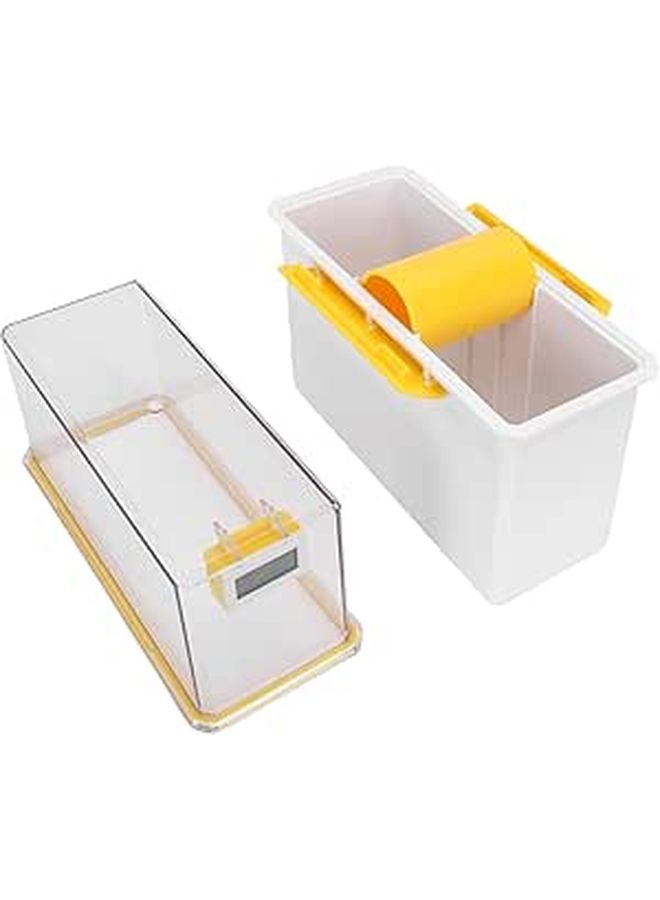 3D Printing Filament Storage Box Clear Sealed Design With Spool Holder And Humidity Meter For 1 75mm Filament Prevent Absorption Tangling - Image 1
