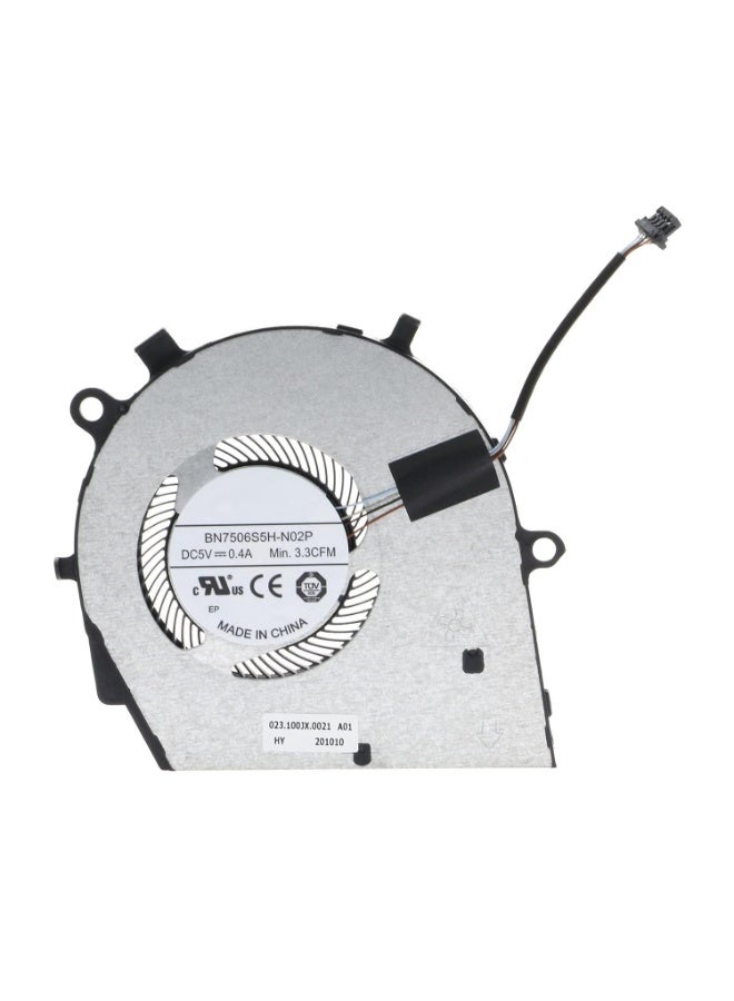 Replacement Cooling Fans for Dell inspiron vostro 15 5501 5502 5505 5508 5509 7405 5400 5406 Lattude 3410 3510 E3410 E3510 Series Laptop FMGQ 0CHNHW DFS5K122141614 5V 0.5A Fan (4-Pin 4-Wire) - Image 1