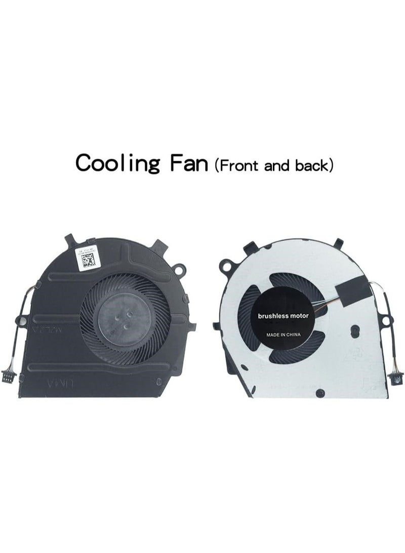 Replacement Cooling Fans for Dell inspiron vostro 15 5501 5502 5505 5508 5509 7405 5400 5406 Lattude 3410 3510 E3410 E3510 Series Laptop FMGQ 0CHNHW DFS5K122141614 5V 0.5A Fan (4-Pin 4-Wire) - Image 4