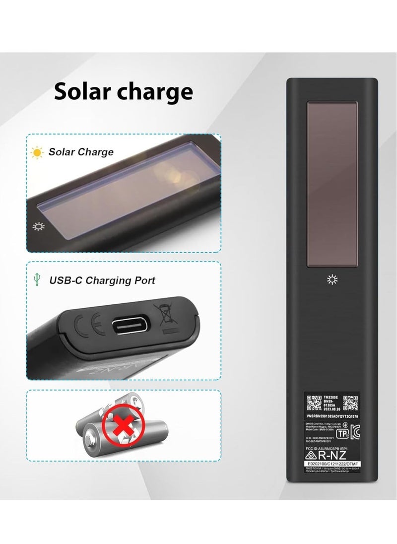 Generic - Original Samsung Smart TV Remote – Solar Charging & Voice Control - Image 1