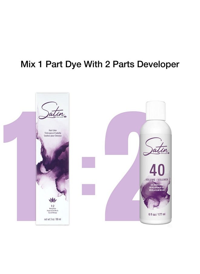 Satin Smooth Satin Hair Color - ultra vivid fashion colors - 5N  - Image 5