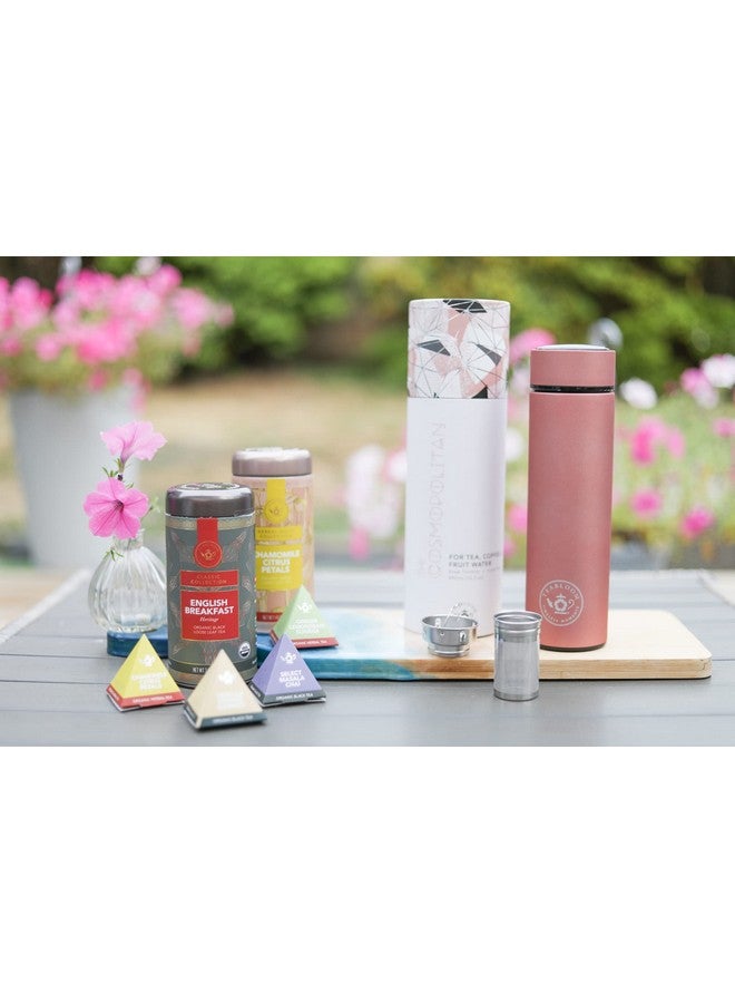 Teabloom - The ORIGINAL All-Brew Travel Tumbler & Thermos | OPRAH’s Favorite | 16oz/480ml Stainless Steel Insulated Water Bottle/Tea Flask/Cold Brew Coffee Mug - Image 2
