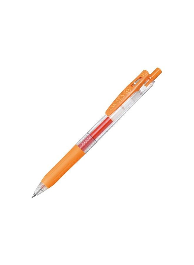 ZEBRA Zebra Sarasa Clip Gel Ballpoint Pen 0.7mm 5 Colors JJB15-5CAR  - Image 3