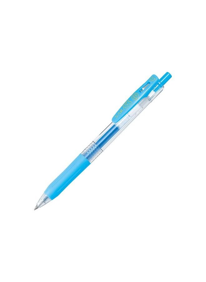 ZEBRA Zebra Sarasa Clip Gel Ballpoint Pen 0.7mm 5 Colors JJB15-5CAR  - Image 5