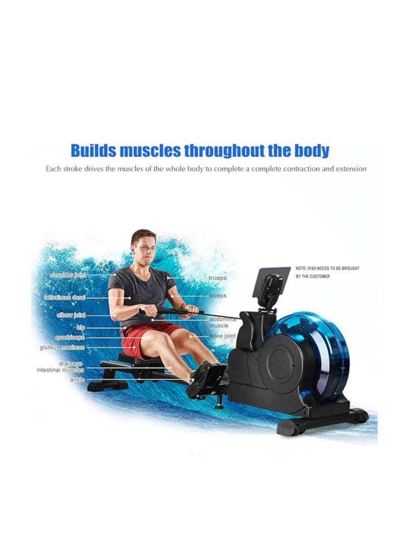 Cool Baby Style COOLBABY Water Rowing Machine,Sports Foldable Rowing Machine,Rowing Machine for Home Office,Max Load 110 KG - Image 5