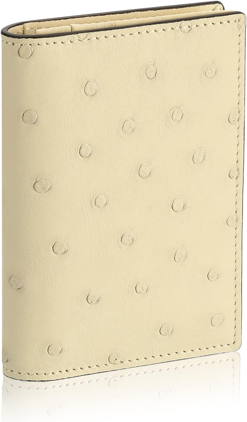 HISCOW Leather Business Card Case Holder for Men & Women, Italian Calfskin - Image 1