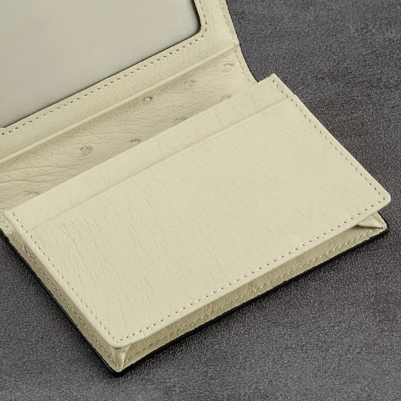 HISCOW Leather Business Card Case Holder for Men & Women, Italian Calfskin - Image 5