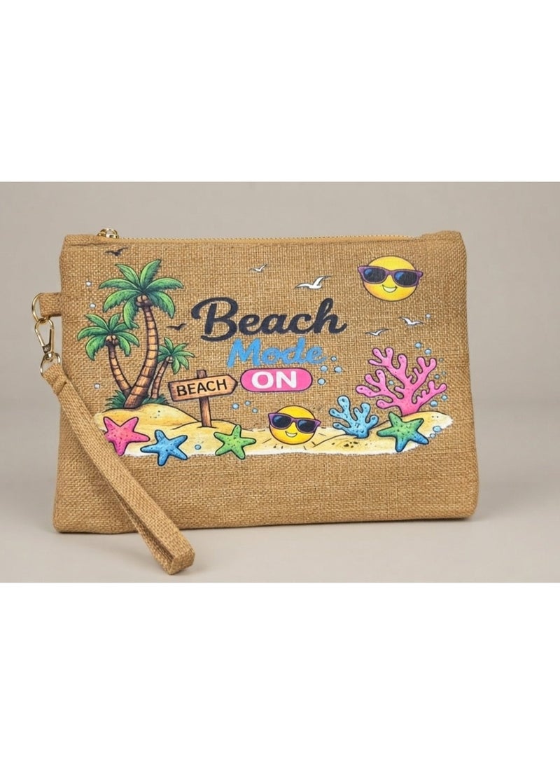 Women's handbag with a summer design - Image 4