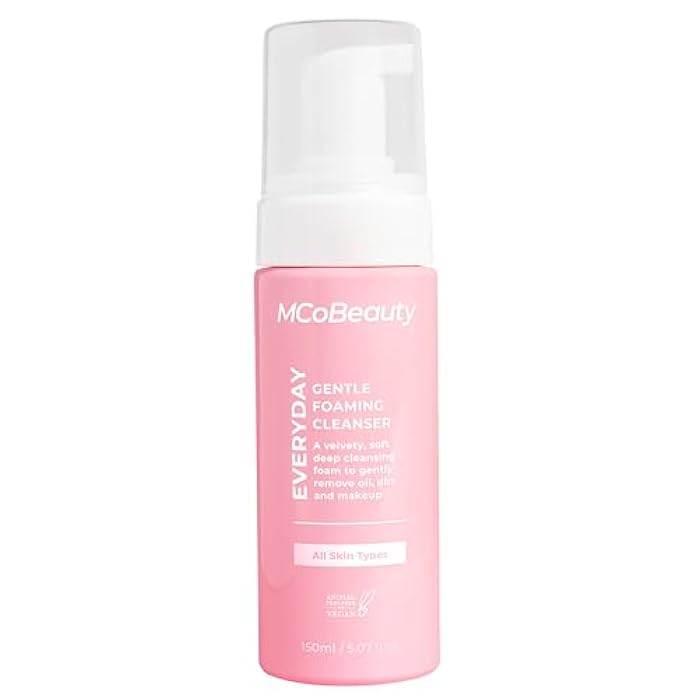 MCoBeauty - Everyday Gentle Foaming Cleanser - Lightweight Face Wash with Soothing Botanicals - Removes Makeup, Dirt and Impurities - Vegan, Cruelty Free Skin Care - Image 1