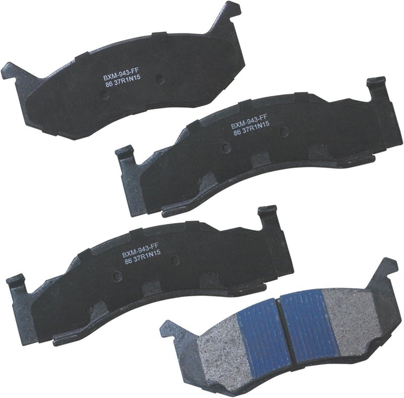 Bendix Premium SBM86 Brake Pads for Chrysler Imperial,Newport,New Yorker,Town & Country,Dodge B100,Van,B150,B200,B250,B300,B350,B1500,B2500,B3500,CB300,D100 Panel,Pickup,D150,D200,Pickup,D250,D300 - Image 1