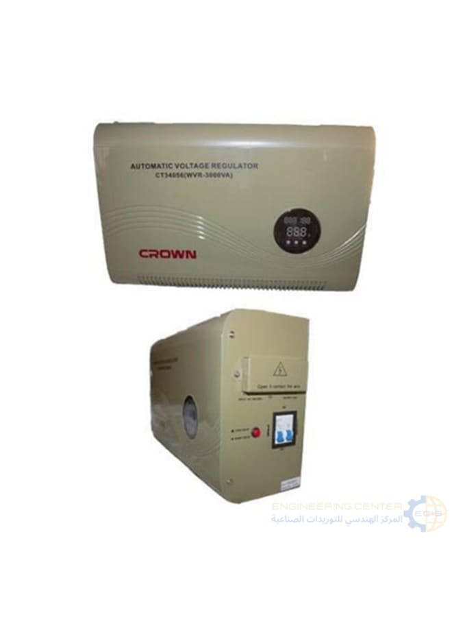 Crown CT34056 3000W Digital Voltage Stabilizer 140-260V