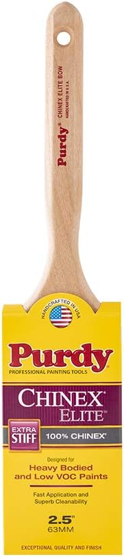 Purdy 212 Purdy 144553025 Chinex Elite Bow Paint Brush Flat Sash Fluted - Image 1