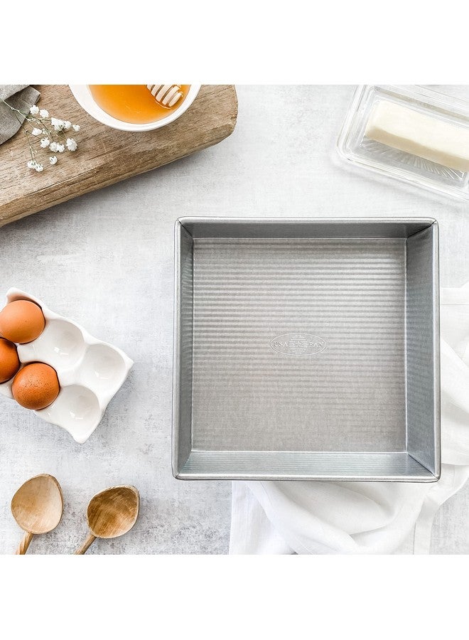 USA Pan Bakeware Square Cake Pan 9 Inch Nonstick & Quick Release Coating Made In The Usa From Aluminized Steel - Image 3