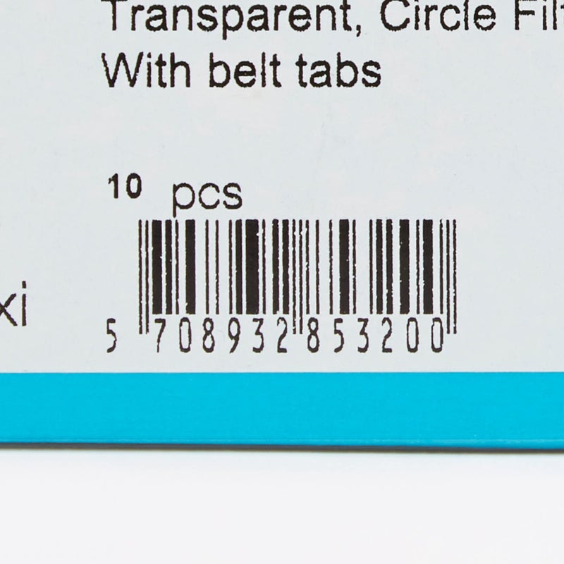 Coloplast SenSura Mio Convex Ostomy Pouch Drainable 3/8 to 2" Stoma 11 Inch Length, Maxi 1pc System Transparent Gray 16716, 10 Ct - Image 3
