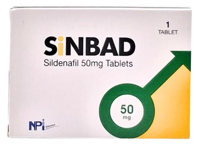 Sinbad 50mg Tablets 1's