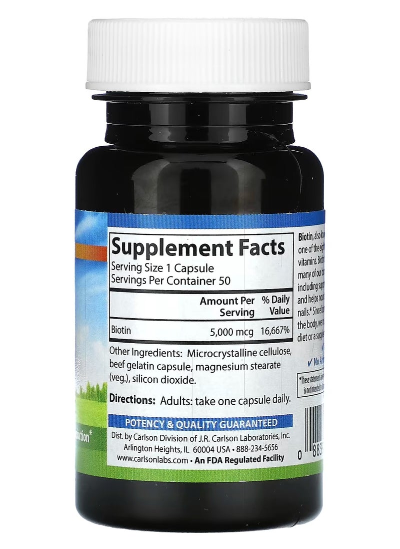 Biotin 5,000 mcg 50 capsules - pzsku/Z23F202B199FE85181CC7Z/45/_/1733937522/40e50dfc-9cf1-4e73-8163-442d4ada2643