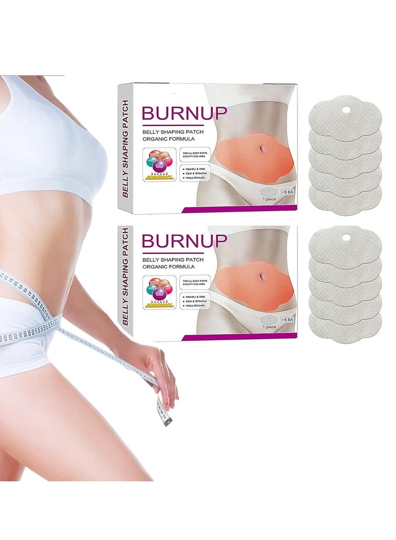 Generic Belly Patch for Woman, Natural Body Sculpting and Firming Patch - 5pcs Moisturizing Belly Lift Wraps for Contouring and Shaping, Weight Loss Belly Patch 2 Pack  - Image 1
