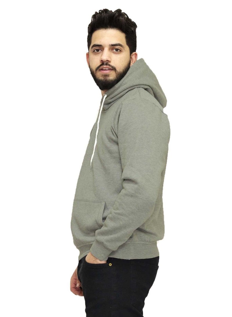 OneHand Hoodie Melton Cotton - Mint Green - Image 2