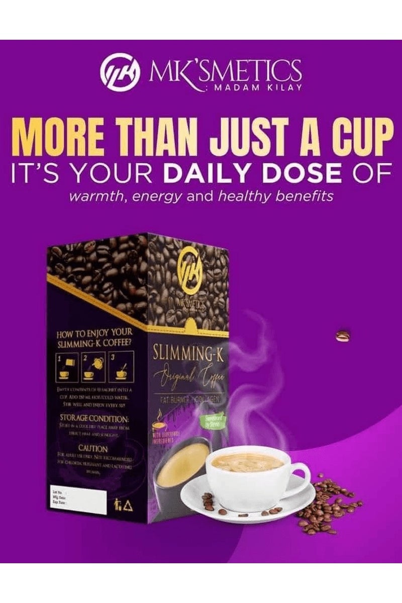MKSMETICS MK Slimming K Original Coffee - 210g - Image 2