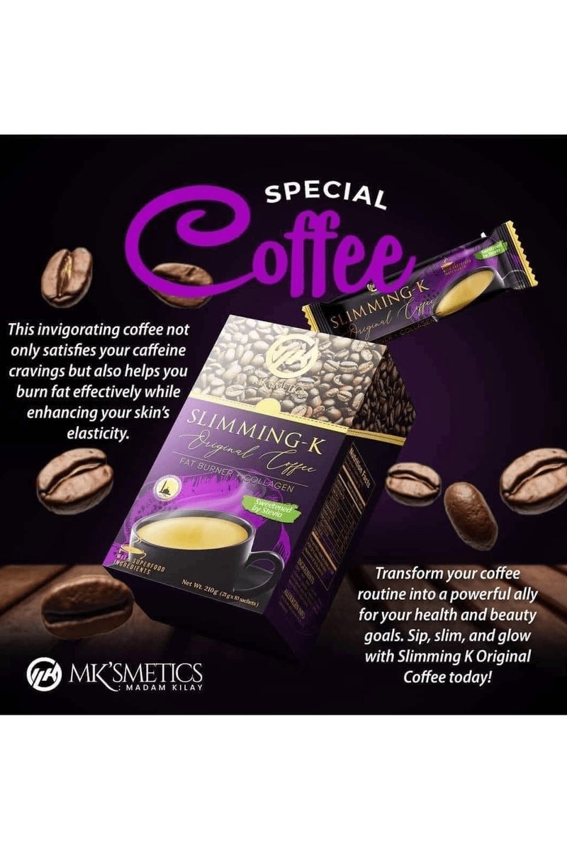 MKSMETICS MK Slimming K Original Coffee - 210g - Image 4