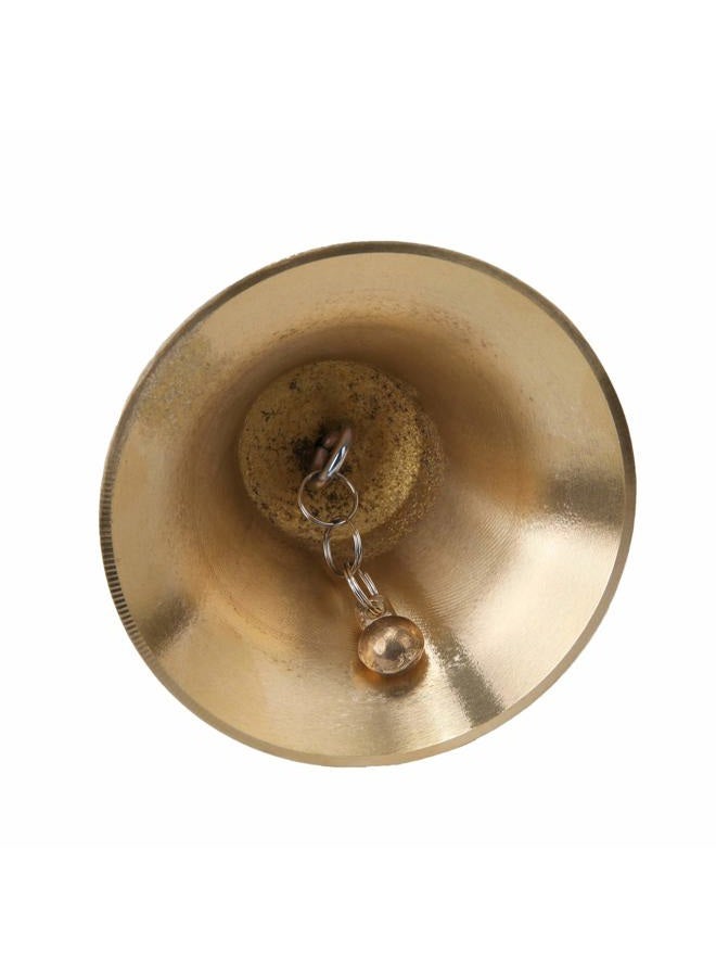 TDOCK Super Loud Solid Brass Hand Call Bell - Image 3