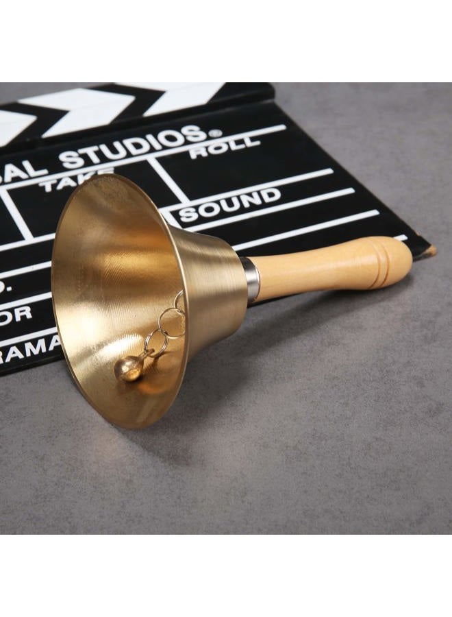 TDOCK Super Loud Solid Brass Hand Call Bell - Image 5