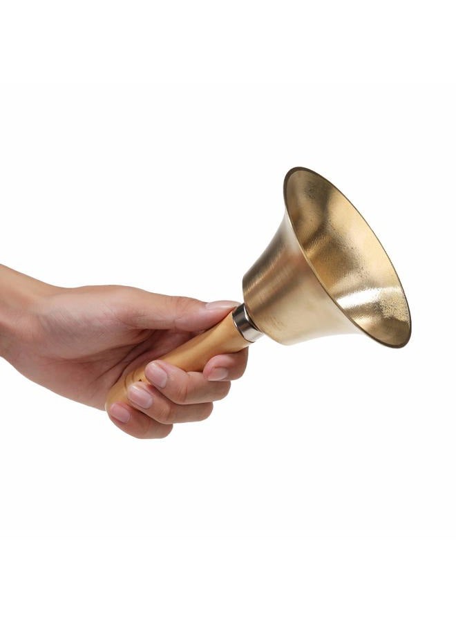 TDOCK Super Loud Solid Brass Hand Call Bell - Image 4