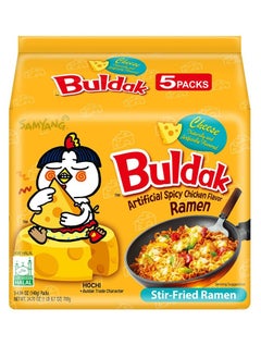 Samyang Samyang Buldak Hot Chicken Cheese Ramen Noodles 700 g (140 g x 5)  - Image 1