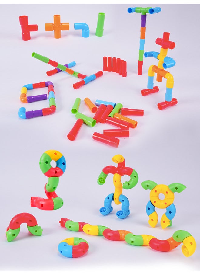 Beads Children's Beads-based Training Equipment Home Wear Toys Early Education Educational Puzzle Beads-based Mentality For Babies-Color:Screw Nut Pairing 500g Color Mixed Nut Screw Quantity Random  - Image 5