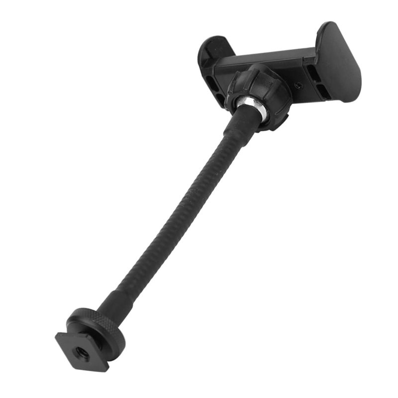 Universal Phone Clip Holder With Flexible Arm For Live Streaming Black - Image 2