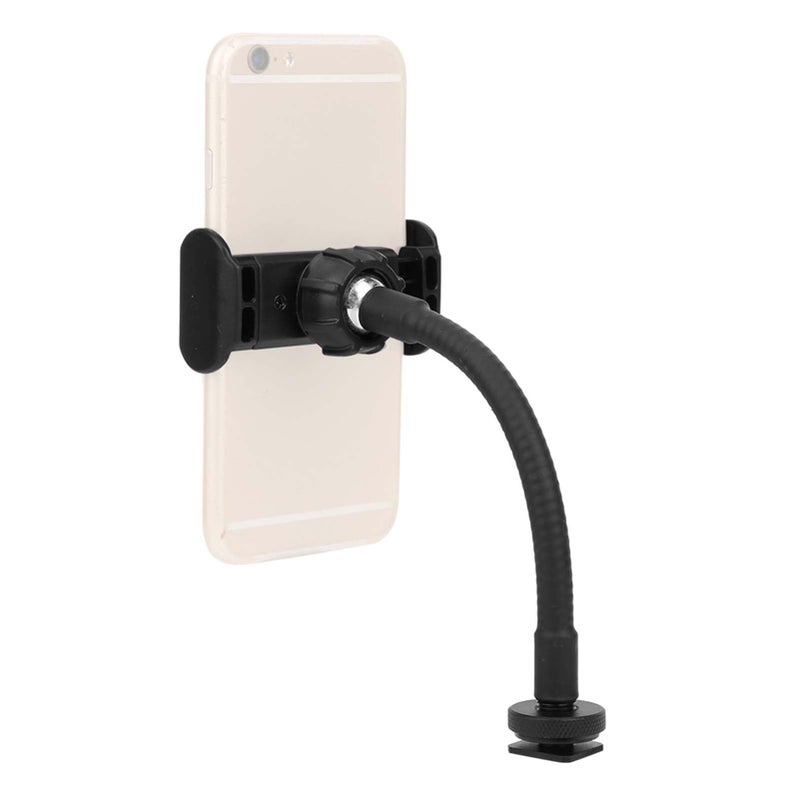 Universal Phone Clip Holder With Flexible Arm For Live Streaming Black - Image 4