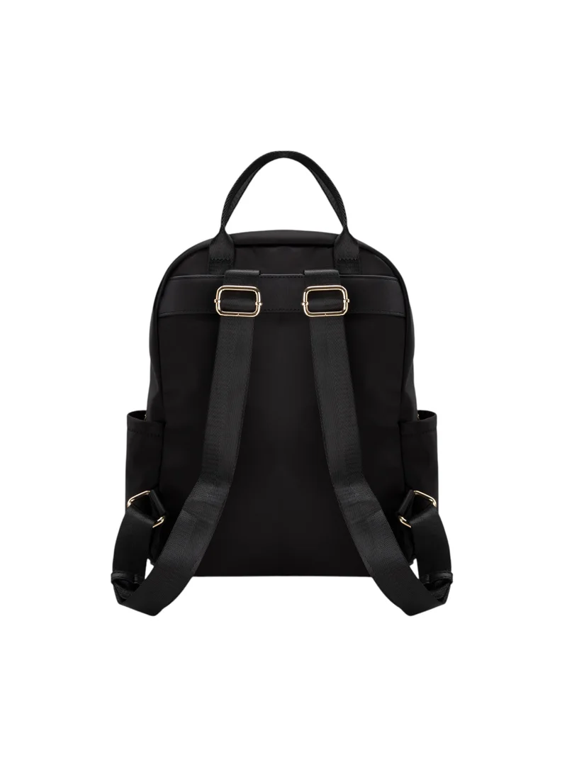 Bata Embellished Top Handle Backpack Black