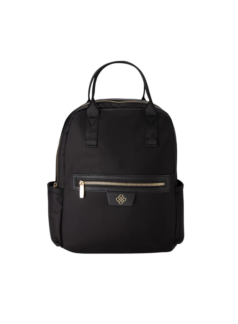 Bata Embellished Top Handle Backpack Black - Image 1