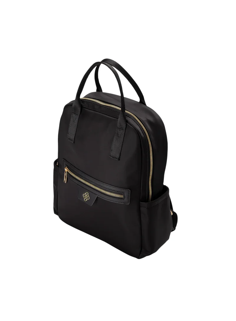 Bata Embellished Top Handle Backpack Black