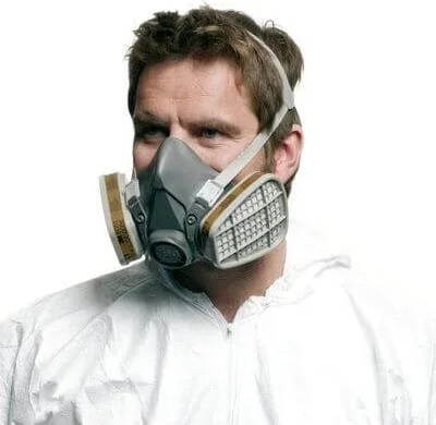 ثري ام 6200 Half Face Mask (Medium) + 6059 Abek1 Mask Filter (1 Pair)