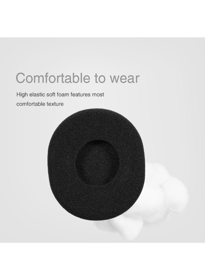 Replacement Earpad Cushion Foam For Logitech H800 Headphone Black - Image 2