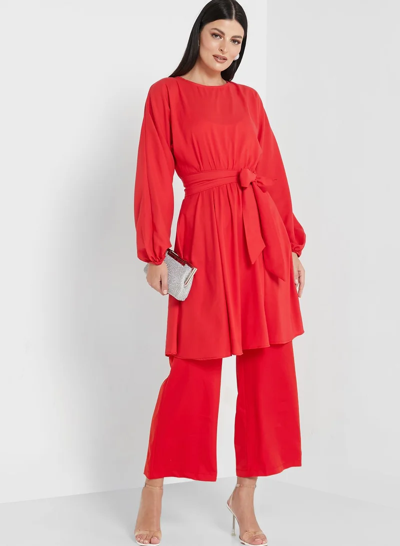 Khizana Pleated Effect Tunic