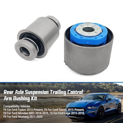 MATERIG Rear Suspension Bushing kit Fit for Ford Fusion Taurus Mondeo MK5 Edge Mustang, Rear Axle Suspension Trailing Control Arm Bushing Replace FR3C3C270AA 2497402 GS7C 5K651 CC 2497402 - Image 2