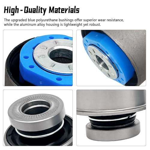 MATERIG Rear Suspension Bushing kit Fit for Ford Fusion Taurus Mondeo MK5 Edge Mustang, Rear Axle Suspension Trailing Control Arm Bushing Replace FR3C3C270AA 2497402 GS7C 5K651 CC 2497402 - Image 3